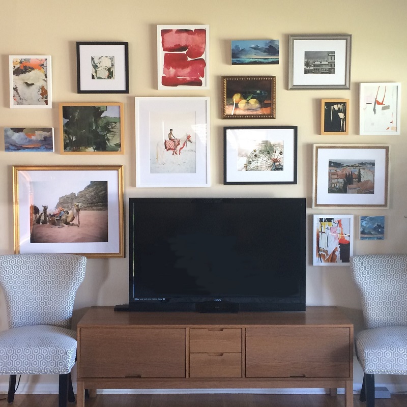 gallery wall