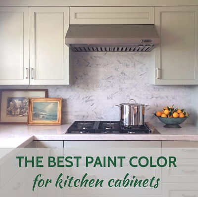 The Best Paint Color for Kitchen Cabinets