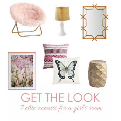 Get the Look: 7 Chic Accents for a Girl's Room