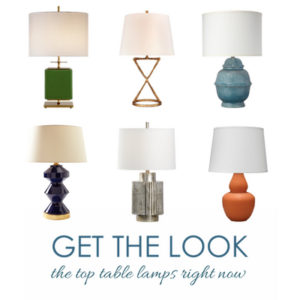 table lamps