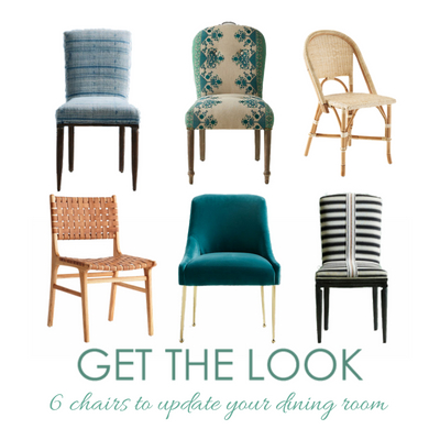 Get the Look: 6 Chairs to Update Your Dining Room