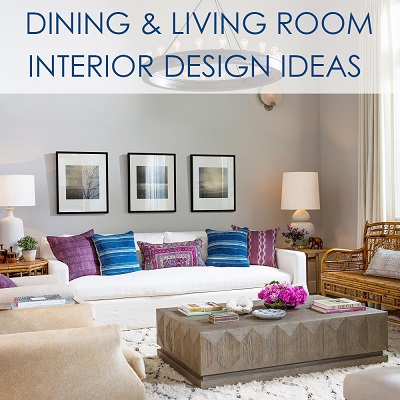 dining & living room interior design