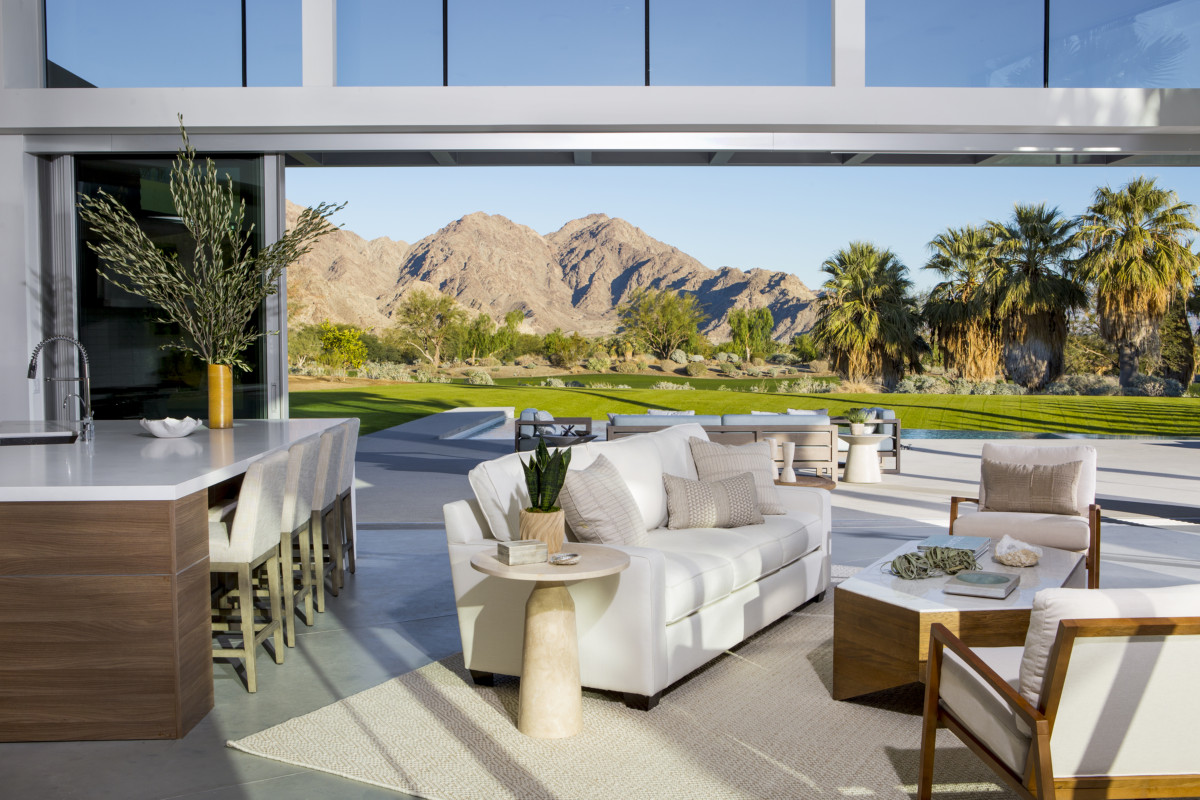 Interior Design Project In The Desert Living Room